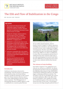 The Ebb and Flow of Stabilization in the Congo