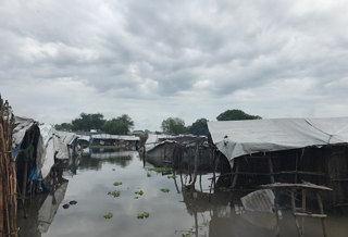 The floods in Pibor town, October 2017.