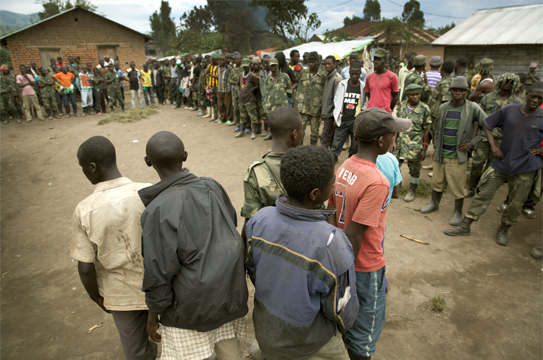 Enfants sortis des groupes armés et insécurité à Goma