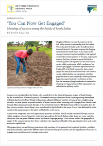 'You Can Now Get Engaged': Meanings of cassava among the Pojulu of South Sudan