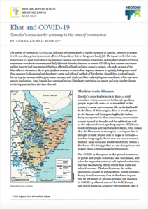 Khat and COVID-19: Somalia's cross-border economy in the time of coronavirus