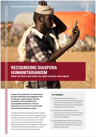 Recognising diaspora humanitarianism