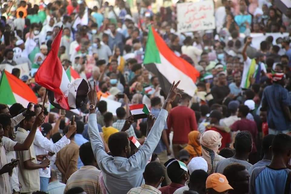 Millions March in Sudan Oct 2021