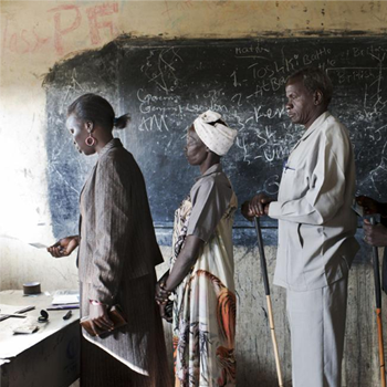 Illiteracy classes in South Sudan